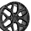 CV98B BLK W/MLD EDGE 24X1 - image 1
