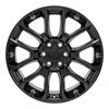 CV67 SATIN BLK 22X9 - image 2