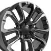 CV68 MLD/SATIN BLK 22X9 - image 1