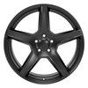 DG22 SATIN BLK 22X9.5 - image 2