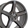 DG22 SATIN GUNMTL 22X9.5 - image 1