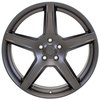 DG22 SATIN GUNMTL 22X9.5 - image 2