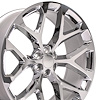 WHEEL CV98B 26X10 CHROME - image 1