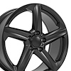 CV02D SATIN BLK 19X8.5 - image 1