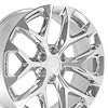 CV98C-22090-6550-28C CV98 Wheel [Size: 22"x9"] Chrome Finish