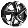 HY12-17070-5450-45MB HY12 Wheel [Size: 17"x7"] Gloss Black Finish - image 3