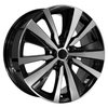 NS29-19080-5450-55MB NS29 Wheel [Size: 19"x8"] Black Machined Finish - image 3