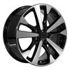 NS30-18075-5450-55MB NS30 Wheel [Size: 18"x7.5"] Gloss Black Finish - image 3