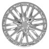 CV33-24100-6550-28C CV33 Wheel [Size: 24"x10"] Chrome Finish - image 2