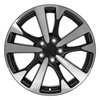 NS30-18075-5450-55MB NS30 Wheel [Size: 18"x7.5"] Gloss Black Finish - image 2