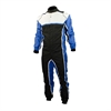 Apex II Karting Suit Black/Blue - Medium - image 1