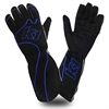 Black/Blue RS1 Karting Gloves - Large - image 1