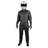GT2 SFI Driver's Suit Black/Fluorescent Orange - Medium - image 1