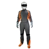 Precision II SFI Driver's Suit Orange/Gray - Medium - image 1