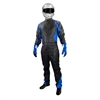 Precision II SFI Driver's Suit Black/Blue - Medium - image 1