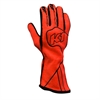 Fluorescent Red Champ Gloves - Small - image 1