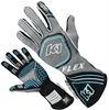 Fluorescent Blue/Grey FLEX Nomex Gloves - Medium - image 1