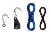 Quick Draw Horizontal Watersport Carrier Inc. 2-13 in. Heavy Duty Rope Lines/4 Steel Hooks/2 Rope Ratchets w/Carabineer Hooks - image 1