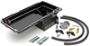 LS Swap Oil Pan/Filter Combo Kit for Chevelle, GM F-Body, GM X-Body [Single Filter, Vertical Port, Black Pan]