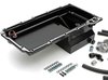 LS Swap Oil Pan/Filter Combo Kit for Chevelle, GM F-Body, GM X-Body [Single Filter, Vertical Port, Black Pan] - image 2