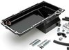 LS Swap Oil Pan/Filter Combo Kit for Chevelle, GM F-Body, GM X-Body [Double Filter, Horizontal Port, Black Pan] - image 2
