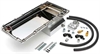 LS Swap Oil Pan/Filter Combo Kit for Chevelle, GM F-Body, GM X-Body [Single Filter, Horizontal Port, Chrome Pan] - image 1