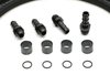 1006 48 in. Premium Oil Lines for Billet Oil Filtration Kits; -12AN Fittings - image 2