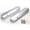 FABRICATED ALUMINUM VALVE COVERS BRUSHED PONTIAC NO HOLE - image 1