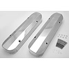 FABRICATED ALUMINUM VALVE COVERS POLISHED PONTIAC NO HOLE - image 1
