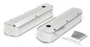 FABRICATED ALUMINUM VALVE COVERS BRUSHED SB FORD WITH HOLE - image 3