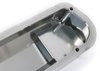 FABRICATED ALUMINUM VALVE COVERS BRUSHED SB FORD WITH HOLE - image 4