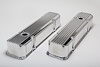 Fabricated Aluminum Valve Covers 1959-79 Pontiac (326-455) - image 1