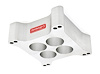 2543 2 in. HOLLEY/AFB 4BBL -Ported; BILLET ALUMINUM Carburetor Spacer - image 1