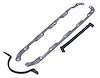 Replacement Oil Pan Gasket Set 1965-90 Big Block Chevy 396-454 - image 1