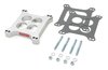 3211 1" Ported Holley/AFB Spacer [Silver] - image 2