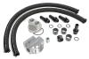 BILLET SINGLE OIL FILTER RELOCATION KIT-FORD / MOPAR - image 1