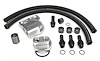 BILLET SINGLE OIL FILTER RELOCATION KIT-DODGE CUMMINS DIESEL - image 1