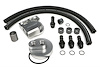 BILLET SINGLE OIL FILTER RELOCATION KIT-FORD DIESEL 1 1/2 THREAD - image 1