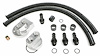 BILLET SINGLE OIL FILTER RELOCATION KIT-FORD 4.6+5.4L CHEV LS - image 1