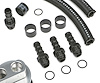 BILLET SINGLE OIL FILTER RELOCATION KIT-FORD DIESEL 1 1/2 THREAD