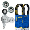 7012 Serpentine Belt Drive Component Kit Select Western Star; Freightliner - image 1
