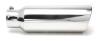 EXHAUST TIP-BOLT ON 4 I.D. X 6 X 18 ROLLED SLANT - image 1