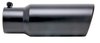 EXHAUST TIP-BLACK BOLT ON 4 I.D. X 6 X 18 ROLLED SLANT - image 2