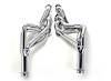Standard Duty HTC Coated Full-Length Headers 1970-72 Oldsmobile Cutlass 260-403 - image 1