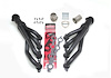 62743 LS IN 1967-87 C10/C20 TRUCK (2WD) HEADERS; 1-3/4 IN. MID-LENGTH- BLACK STAINLESS - image 1