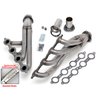 Husler Hedders LS Swap Headers For Use w/1963-1982 Corvette Mid-Length HTC Silver - image 2