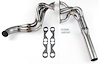 Dirt Late Model Headers SB-Chevy w/Oval Ports - image 1