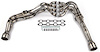 Dirt Late Model Headers SB-Ford w/374 Style Heads - image 1
