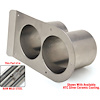 Tail Pipe Saver 3-1/2", Dual Outlet - image 1