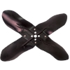 GM Style Carbon Resin 4 Blade Fan - 19 in. - image 1